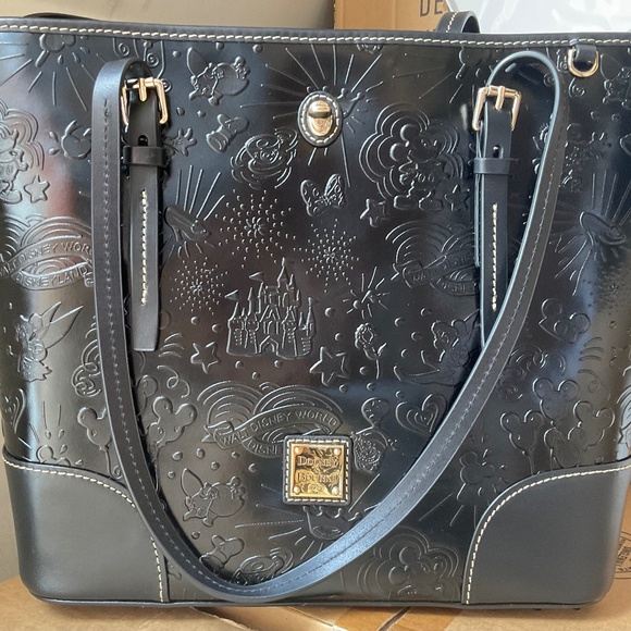Disney black Dooney and bourke tote - Picture 1 of 7